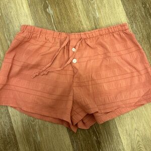 SHEIN High Waist Coral Shorts